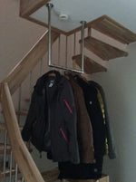 Lade das Bild in den Galerie-Viewer, Garderobenstange Edelstahl nach Maß in U Form