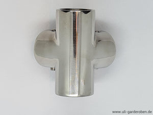 T3D-Verbinder 90° Edelstahl poliert für ULi Garderobenstange